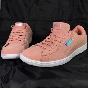 puma vikky aos metallic sneakers